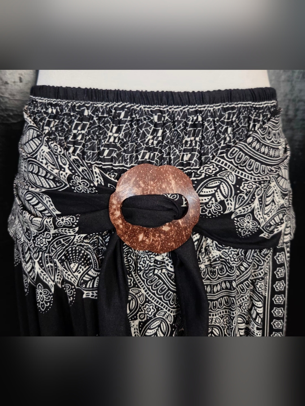 NWT Papaya Tree Imports 2-in-1 Boho Maxi Skirt Strapless Dress One Size - Picture 4 of 16